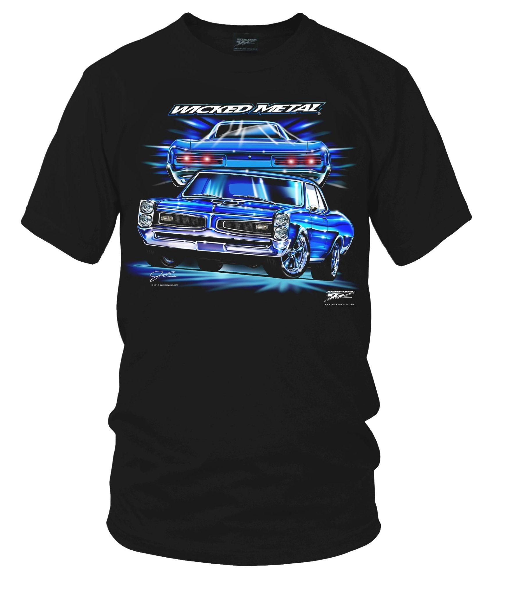 Pontiac GTO Shirt - Muscle Car T-Shirt - 1966 GTO - Wicked Metal