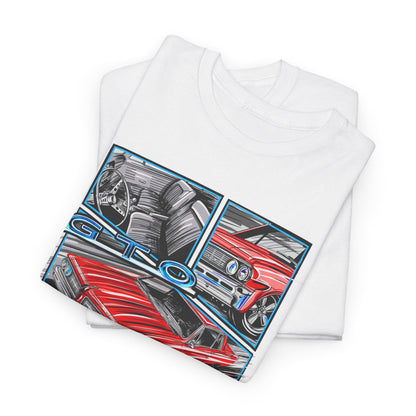 Pontiac GTO Stylized Shirt - Muscle Car T-Shirt - 1964 GTO - Wicked Metal