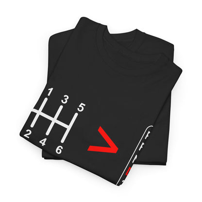 Stick Shift, Straight Drive is greater than automatic t-shirt - Wicked - Wicked Metal