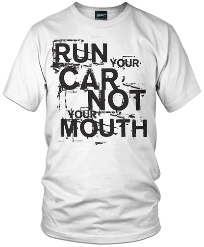 Wicked Metal Run Your Car Not Mouth shirt, tuner car shirts