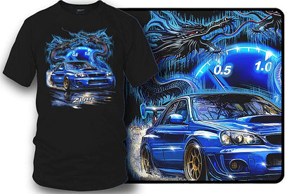 Zum Speed Blobeye Dragon Duel Subie WRX Shirt, 2004 2005 WRX Subie, blobeye sti Shirt, Fast Furious Subie, JDM Shirt, Tuner car Shirt - Wicked Metal