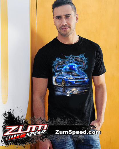 Zum Speed Blobeye Dragon Duel Subie WRX Shirt, 2004 2005 WRX Subie, blobeye sti Shirt, Fast Furious Subie, JDM Shirt, Tuner car Shirt - Wicked Metal