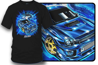 Zum Speed Bugeye Dragon Subie WRX Shirt, 2004 2005 WRX Subie, blobeye sti Shirt, Fast Furious Subie, JDM Shirt, Tuner car Shirt - Wicked Metal