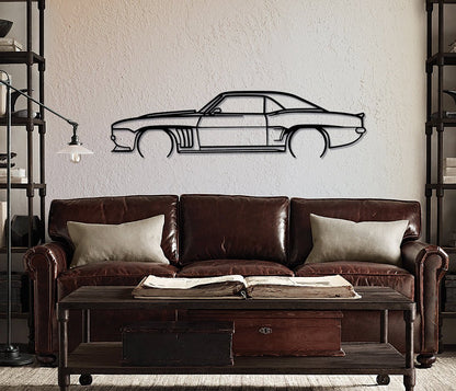 1967 Camaro metal wall art - Wicked Metal