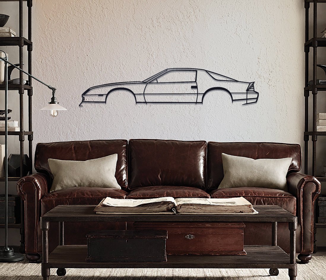 3rd Gen Camaro metal wall art - Wicked Metal