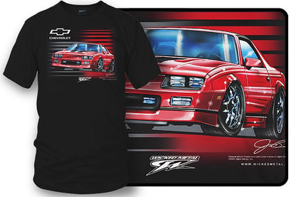 Camaro 3rd Generation - 80s Camaro - Chevy Camaro t shirt - Wicked Metal - Wicked Metal