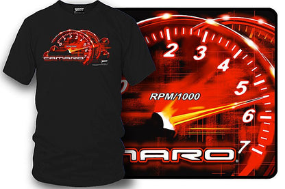 Camaro Redline - Multiple year Camaro - Chevy Camaro t shirt - Wicked Metal - Wicked Metal