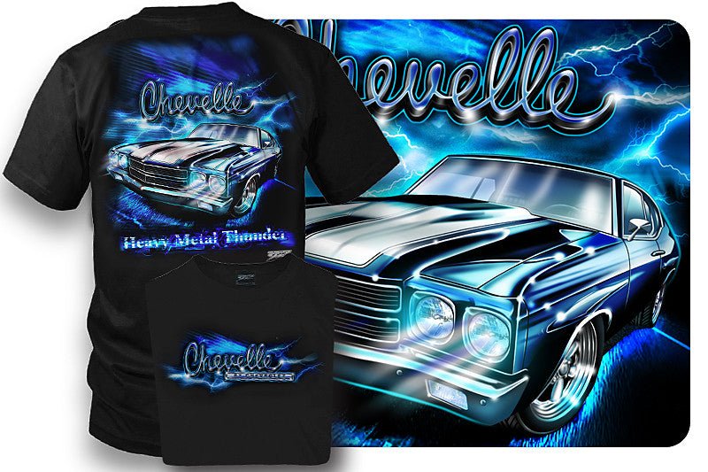 Chevelle Shirt - Muscle Car T-Shirt - 1970 Chevelle - Wicked Metal