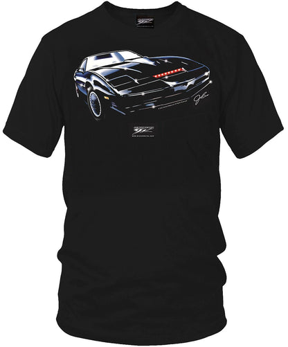 Knight Rider Kitt - Black Trans Am t shirt - Wicked Metal